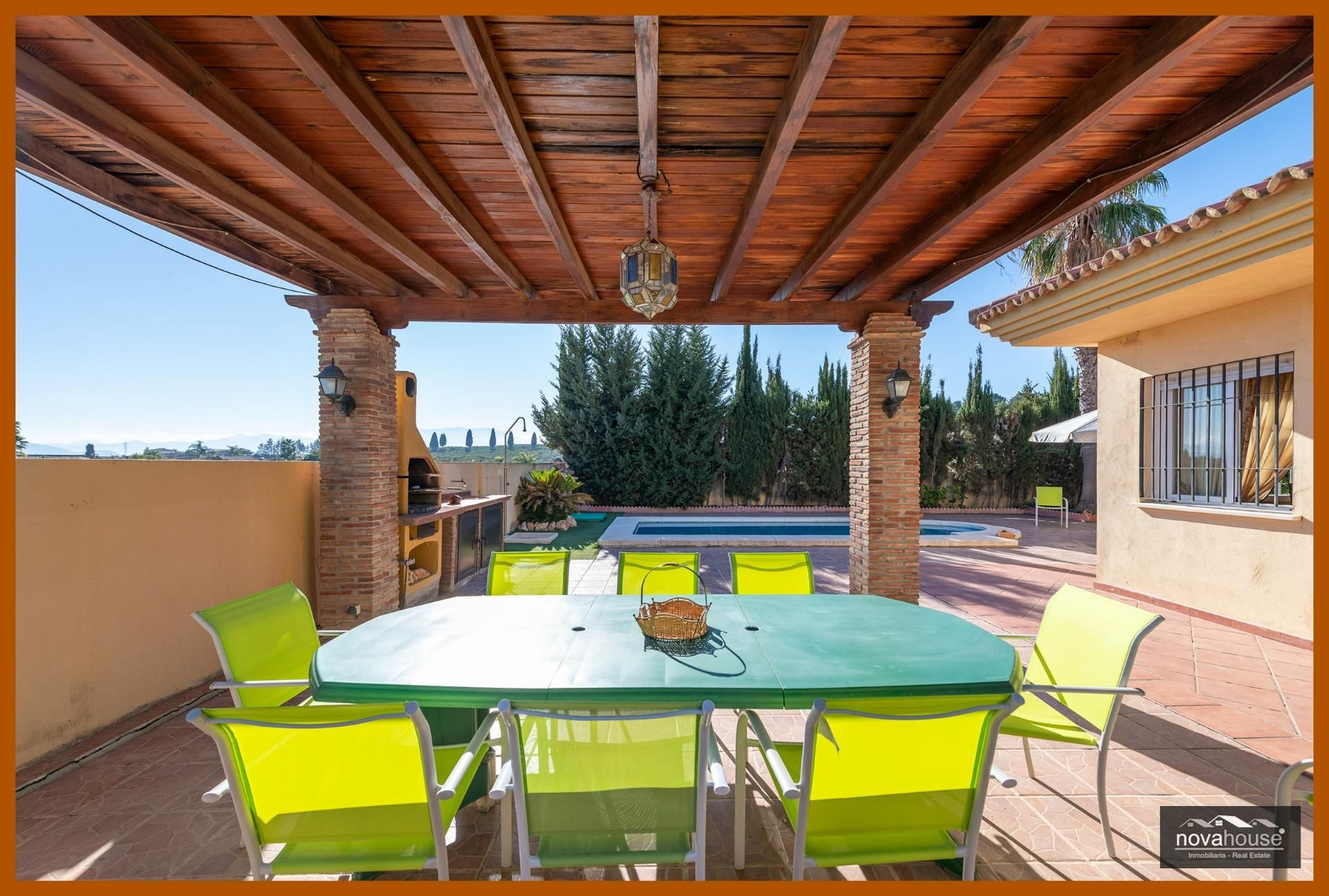 Terrassa de Casa o xalet en venda en Pizarra amb Aire condicionat, Calefacció i Jardí privat