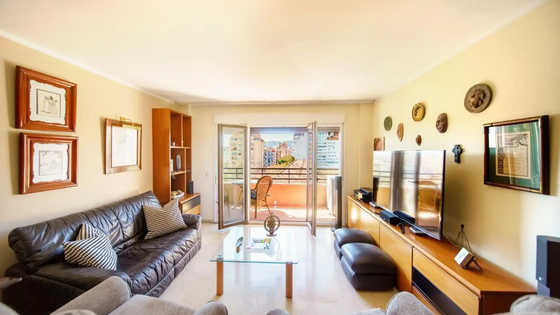 Living room of Flat for sale in  Palma de Mallorca  with Terrace and Balcony