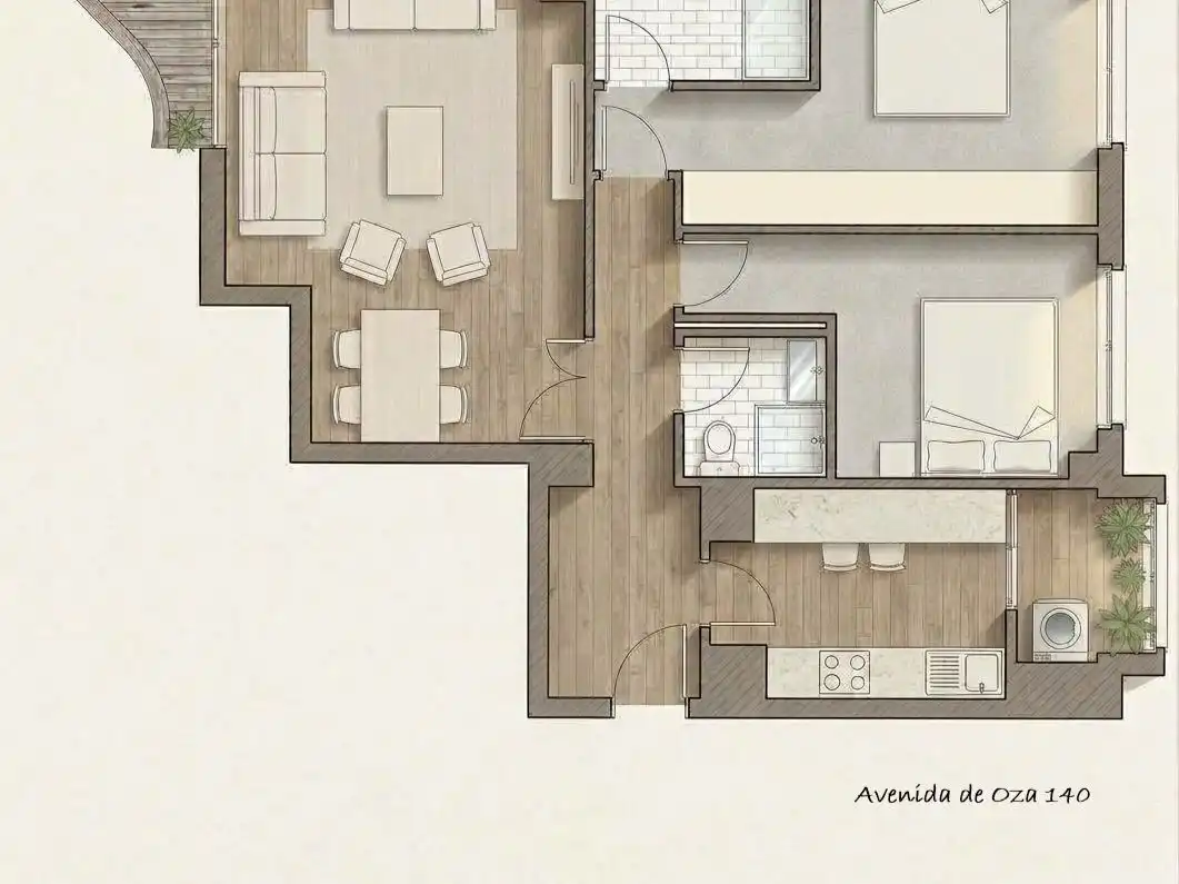 Piso en venta en Avenida de Oza, 140, A Coruña Capital