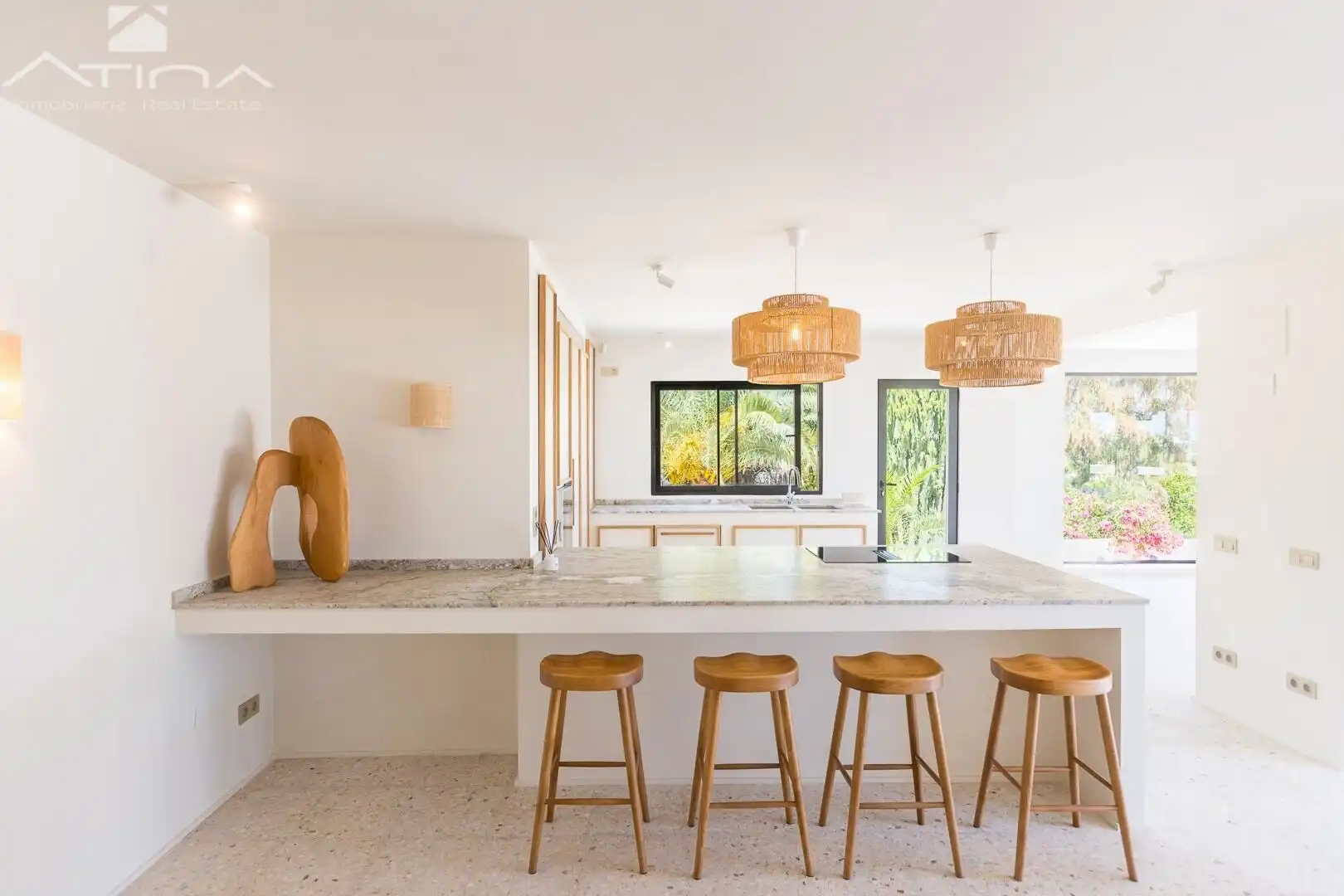 Cocina de Casa o chalet en venta en Jávea / Xàbia con Aire acondicionado, Calefacción y Jardín privado