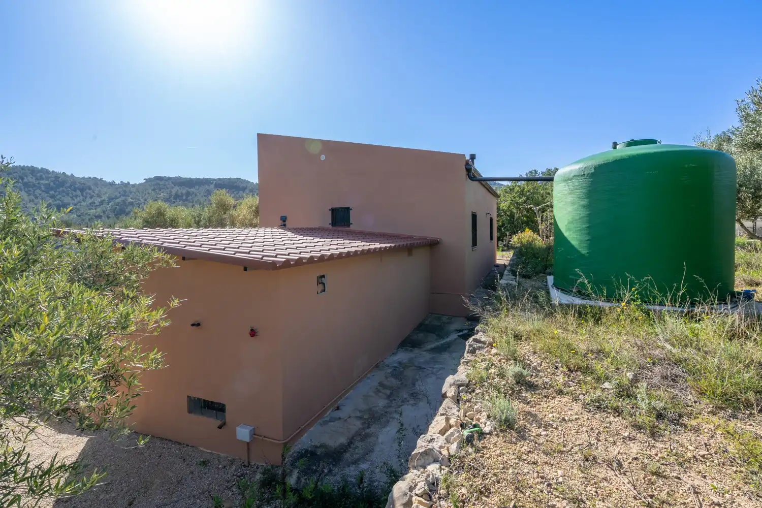 Vista exterior de Casa o xalet en venda en Tortosa amb Jardí privat, Moblat i Rentadora