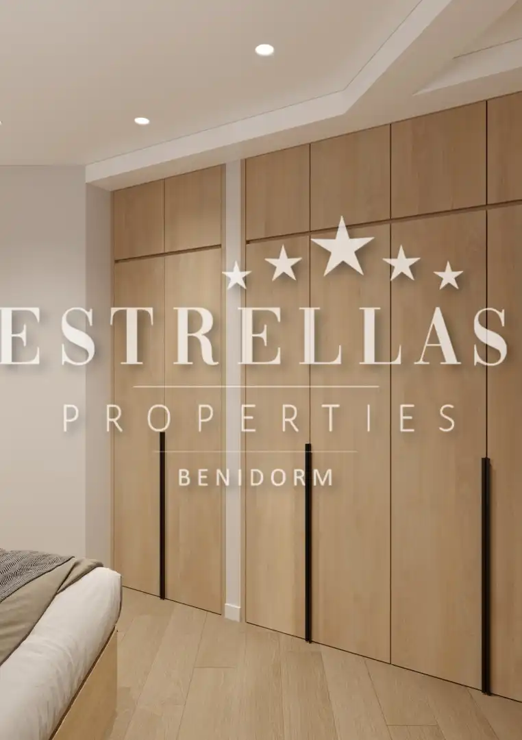 Habitación de Apartamento en venta en Benidorm con Aire acondicionado, Calefacción y Jardín privado