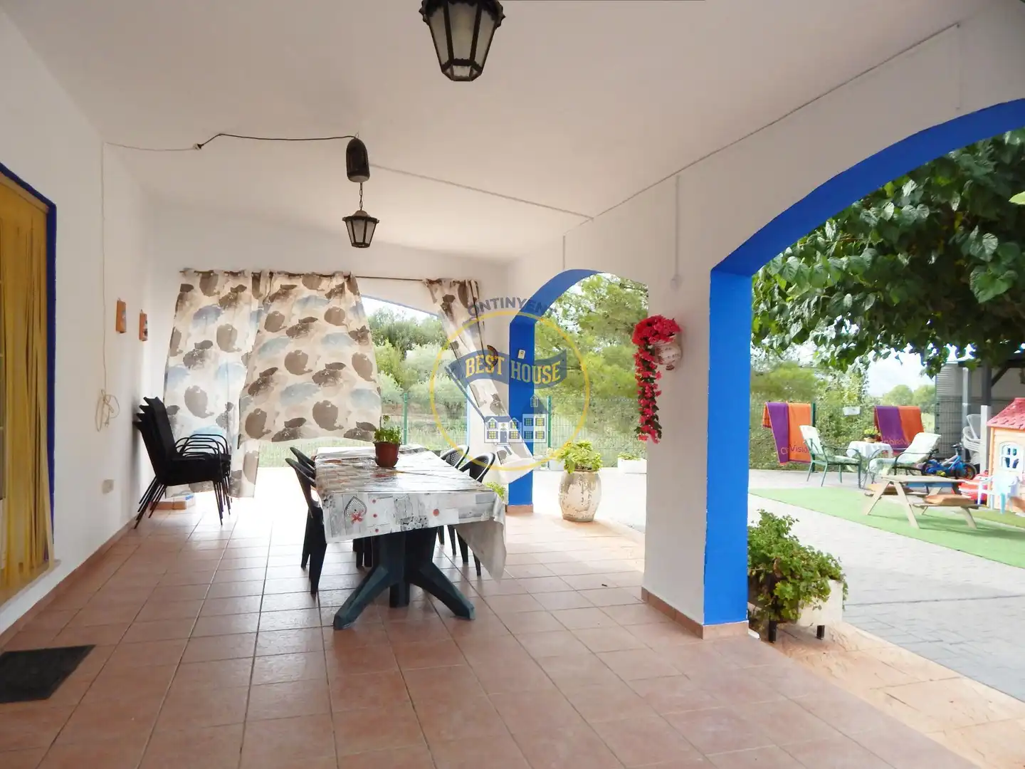 Jardí de Casa o xalet en venda en Ontinyent amb Calefacció, Jardí privat i Terrassa
