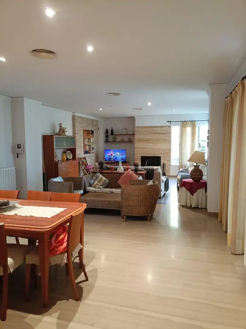 Sala de estar de Casa o chalet en venta en Cullera con Calefacción, Jardín privado y Terraza