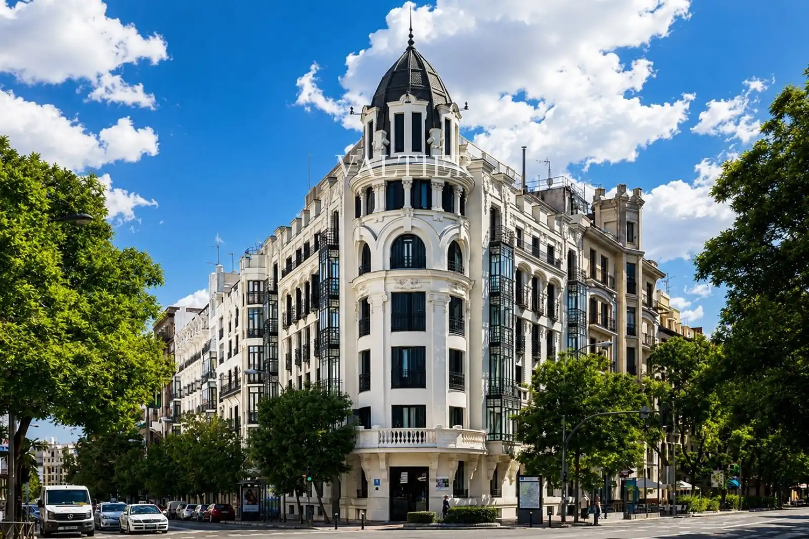 Exterior view of Flat for rent in Madrid  with Air Conditioner, Heating and Terrace