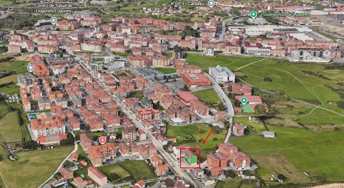 Außenansicht von Wohnung zum Verkauf in Siero mit Heizung und Terrasse