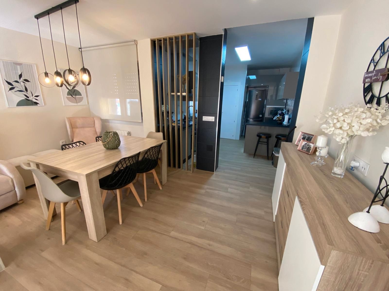 Dining room of Apartment for sale in  Albacete Capital  with Air Conditioner, Heating and Furnished