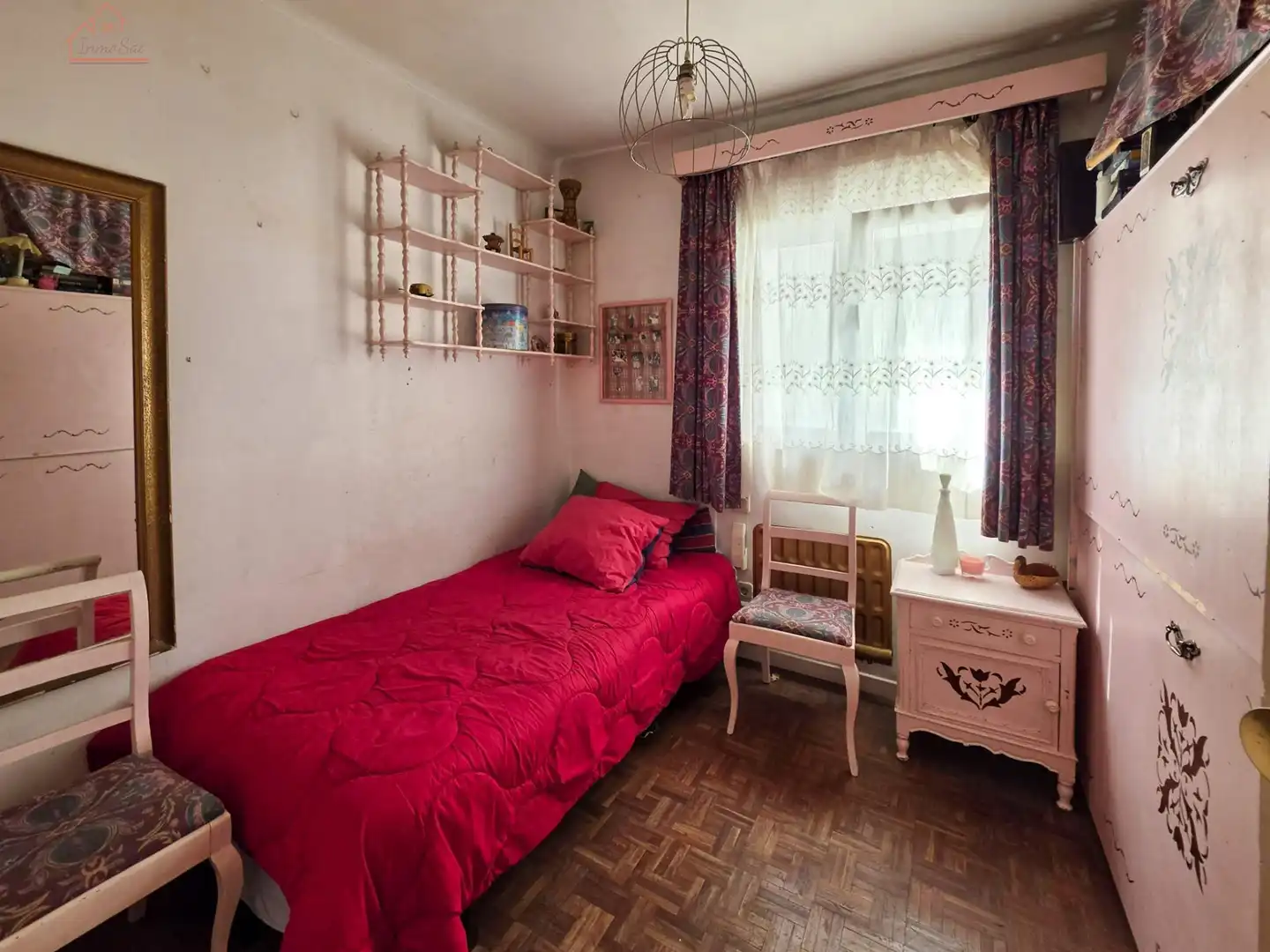 Bedroom of Flat for sale in Madrid  with Heating and Furnished