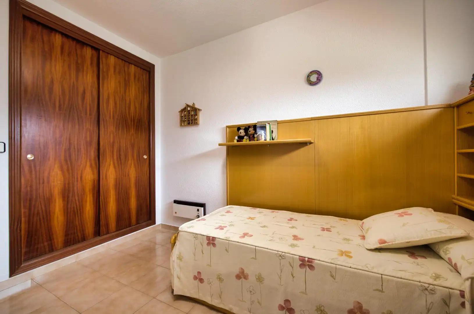 Bedroom of Flat for sale in Alicante / Alacant  with Air Conditioner, Private garden and Balcony