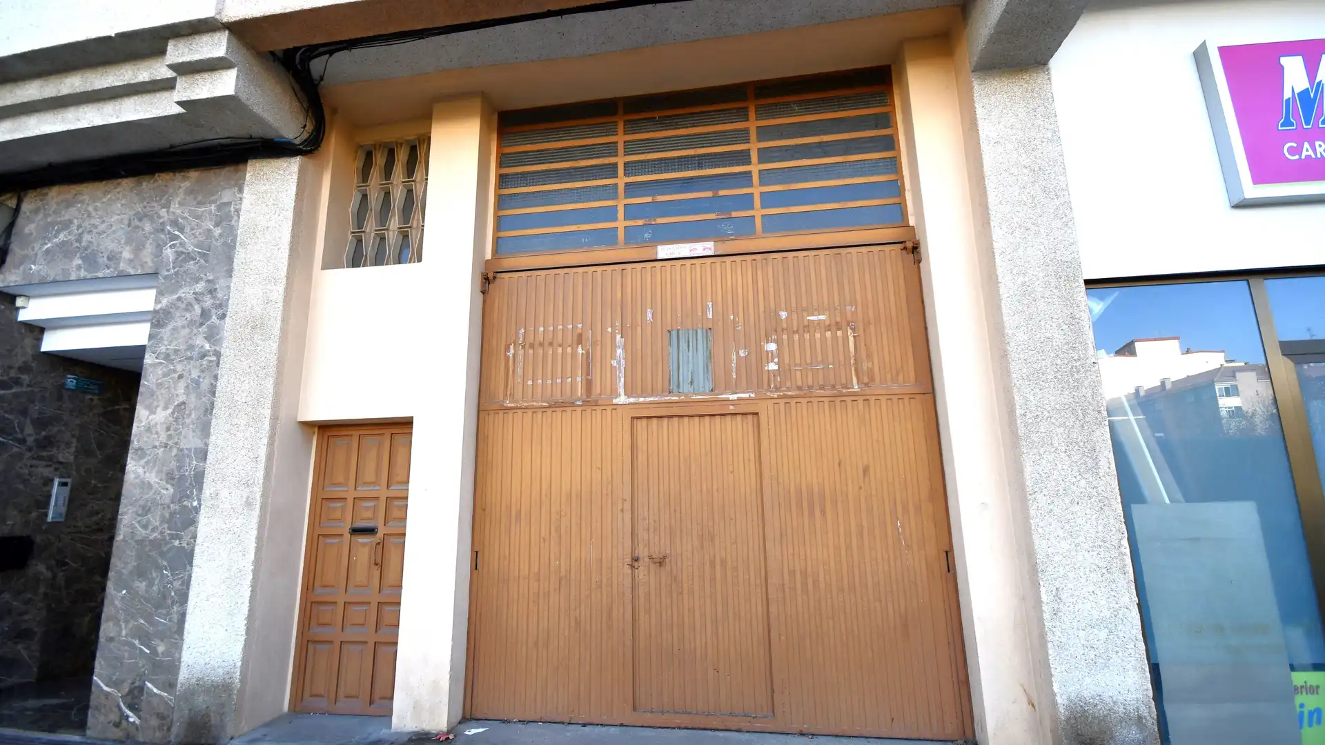 Vista exterior de Local en venta en  Logroño con Terraza