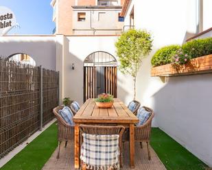 Terrace of Single-family semi-detached for sale in  Barcelona Capital  with Air Conditioner, Heating and Terrace