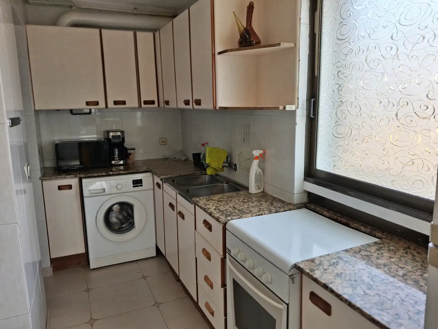 Kitchen of Apartments for rent in Castelldefels  with Terrace, Furnished and Community pool