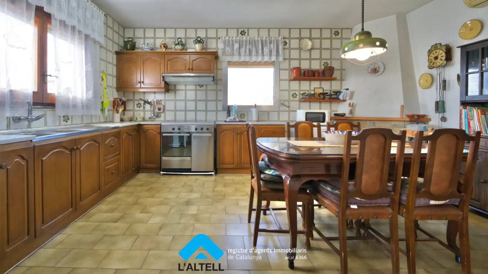 Küche von Haus oder Chalet zum Verkauf in L'Ametlla del Vallès mit Heizung, Privatgarten und Terrasse