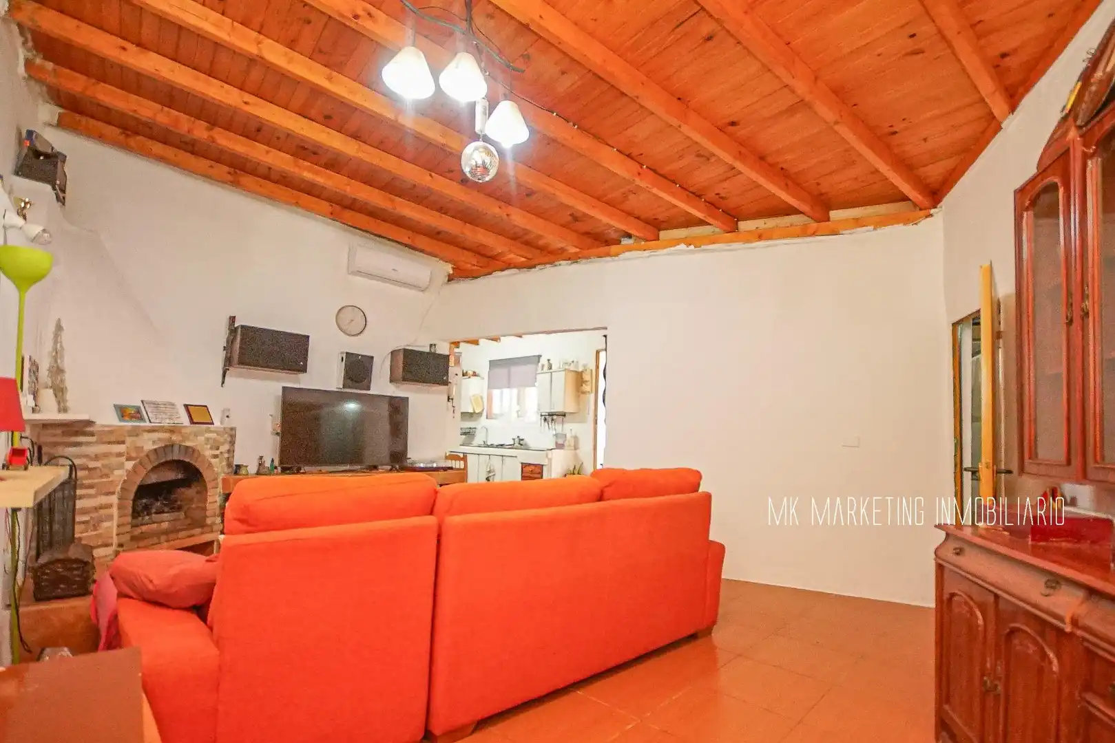 Sala d'estar de Finca rústica en venda en Valsequillo de Gran Canaria amb Aire condicionat, Terrassa i Piscina