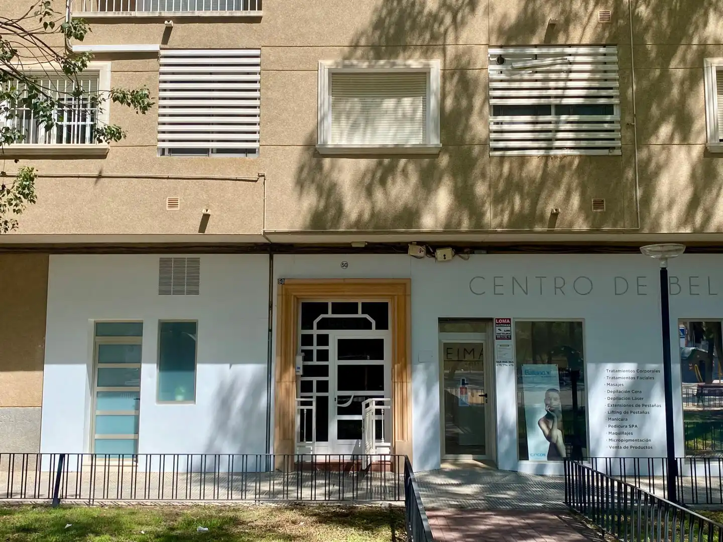 Vista exterior de Piso en venta en Murcia