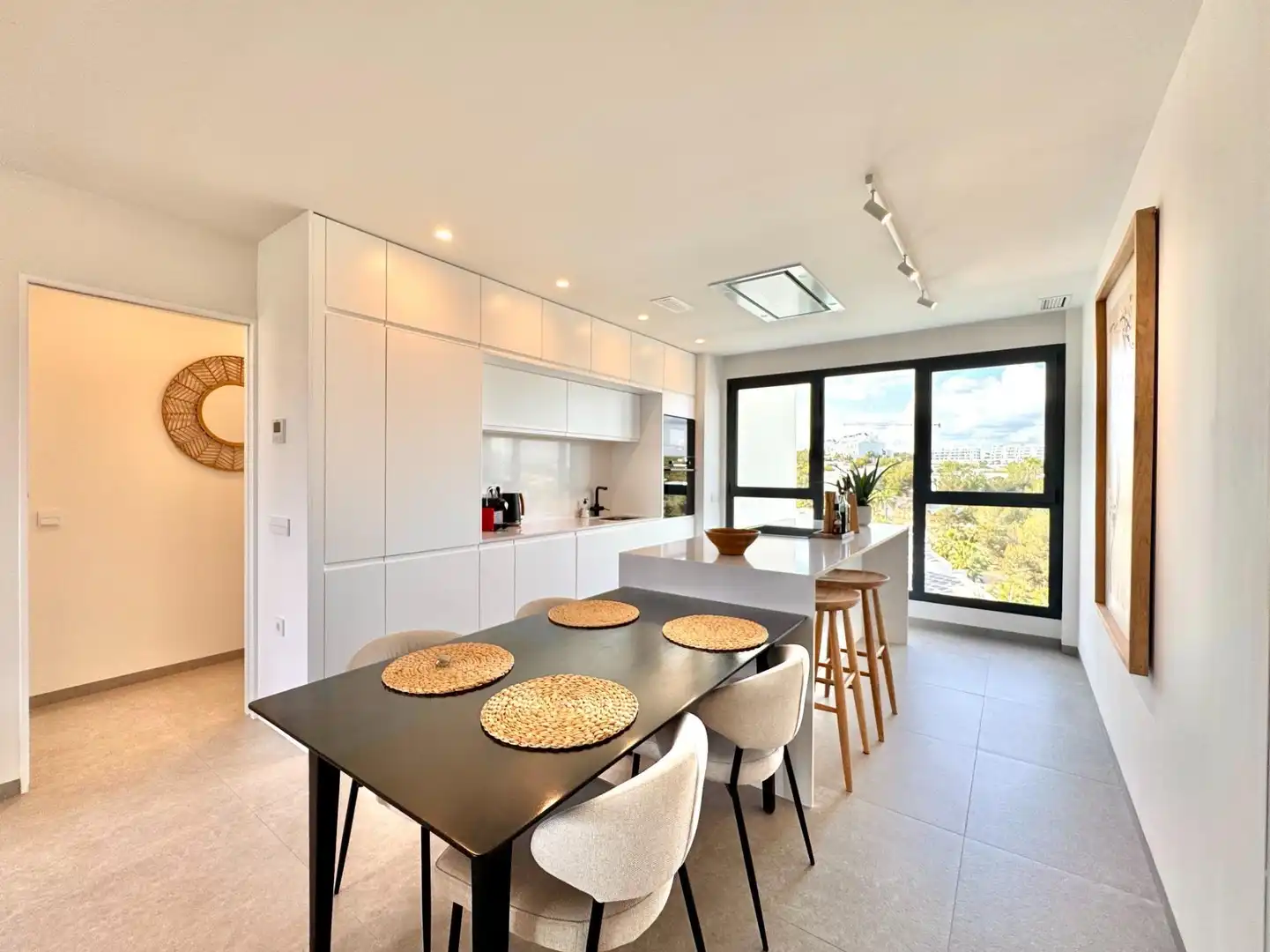 Cocina de Apartamento en venta en San Miguel de Salinas con Calefacción, Piscina y Amueblado