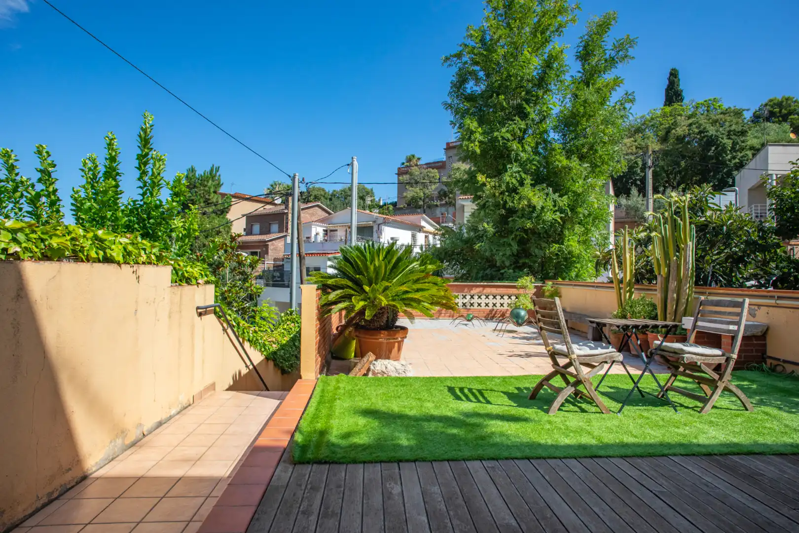 Jardín de Casa o chalet en venta en Sant Just Desvern con Aire acondicionado, Calefacción y Jardín privado
