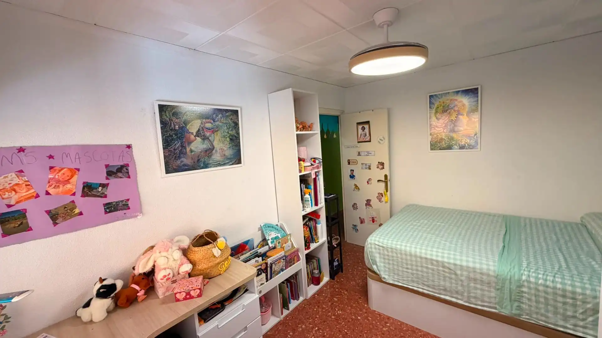 Bedroom of Houses for sale in Alberic  with Air Conditioner, Heating and Private garden