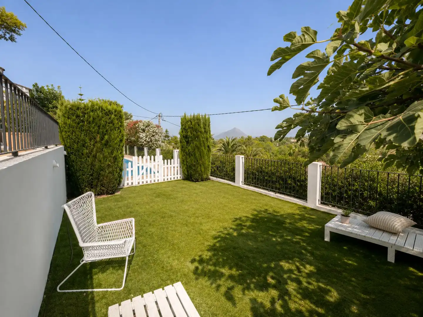 Jardín de Casa o chalet de alquiler en Jávea / Xàbia con Calefacción, Jardín privado y Terraza