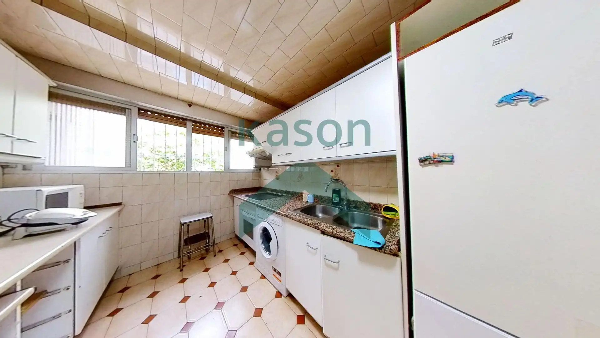 Kitchen of Flat for sale in Madrid  with Air Conditioner and Heating