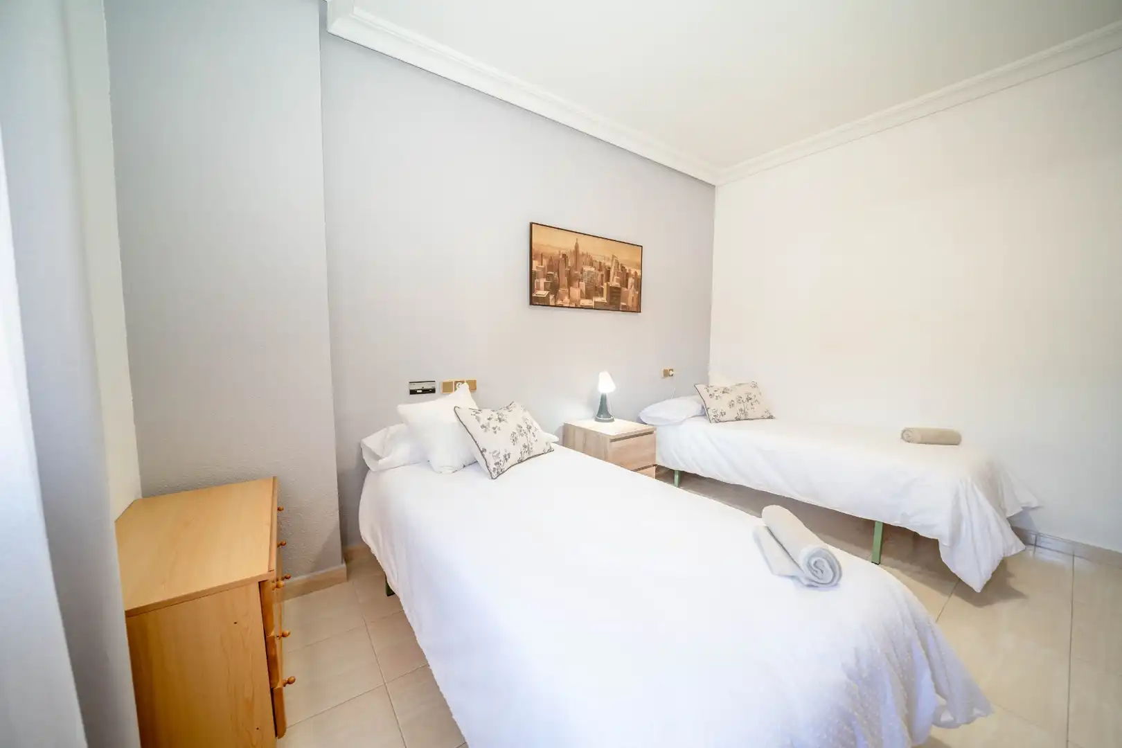 Bedroom of Apartments for rent in San Pedro del Pinatar  with Air Conditioner, Terrace and Furnished