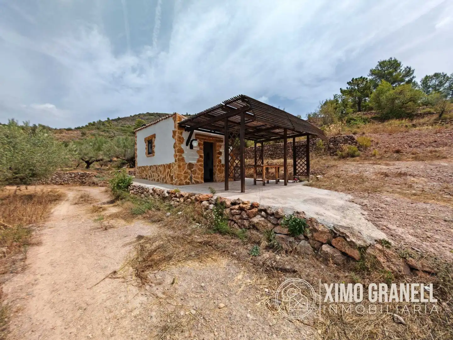 Vista exterior de Casa o xalet en venda en Chóvar amb Calefacció i Moblat