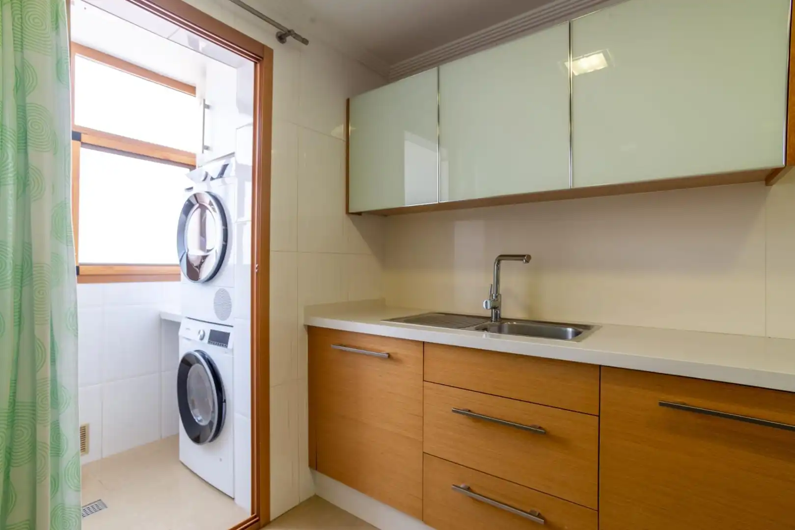 Kitchen of Flat for sale in Murcia  with Air Conditioner, Furnished and Balcony