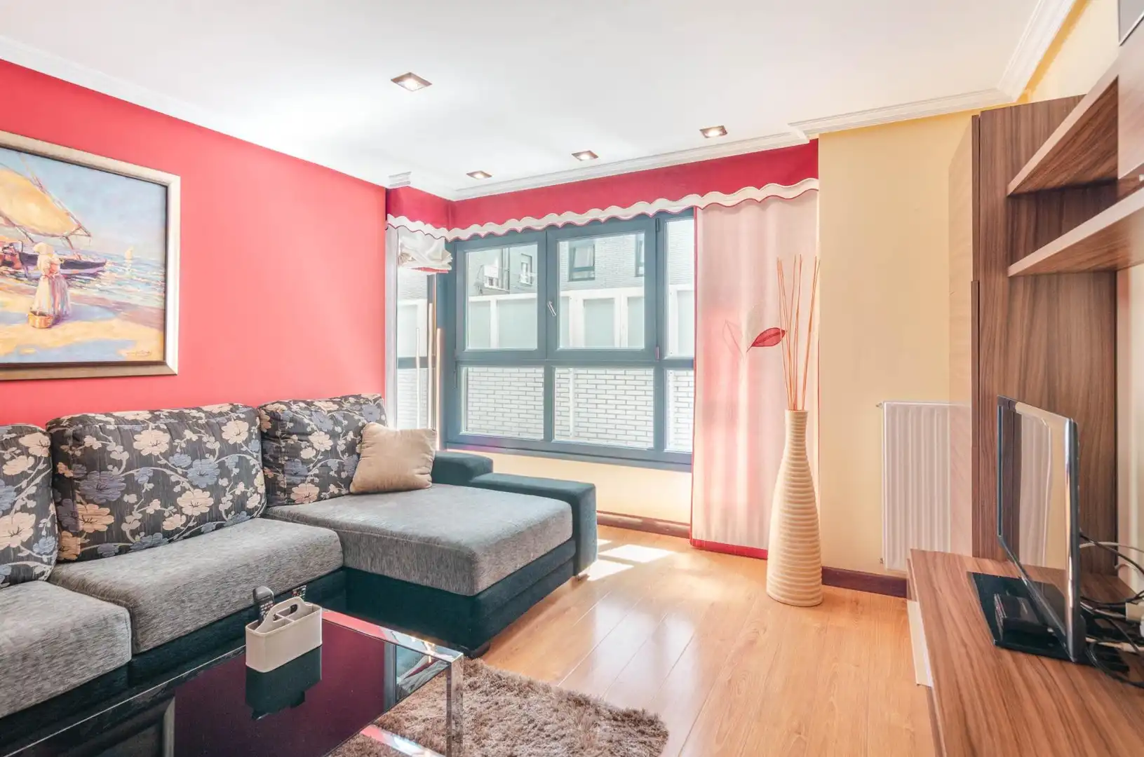 Sala de estar de Piso en venta en Gozón con Calefacción, Terraza y Trastero