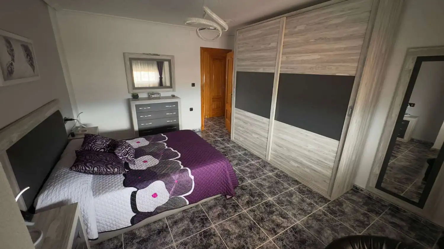 Schlafzimmer von Wohnung zum Verkauf in Pliego mit Klimaanlage, Heizung und Terrasse