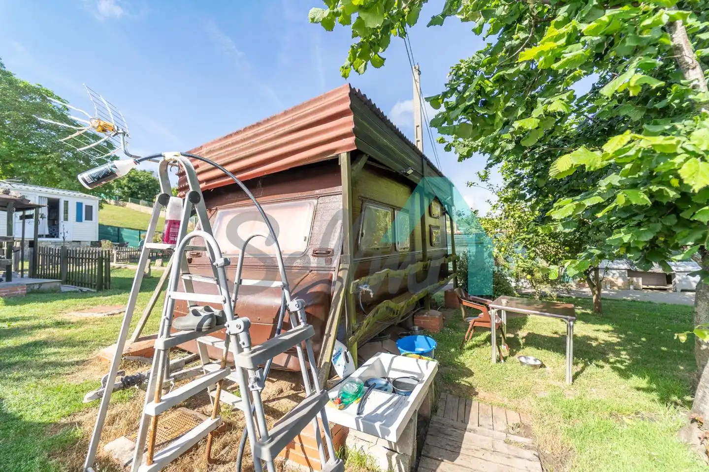 Jardín de Casa o chalet en venta en Gijón  con Jardín privado