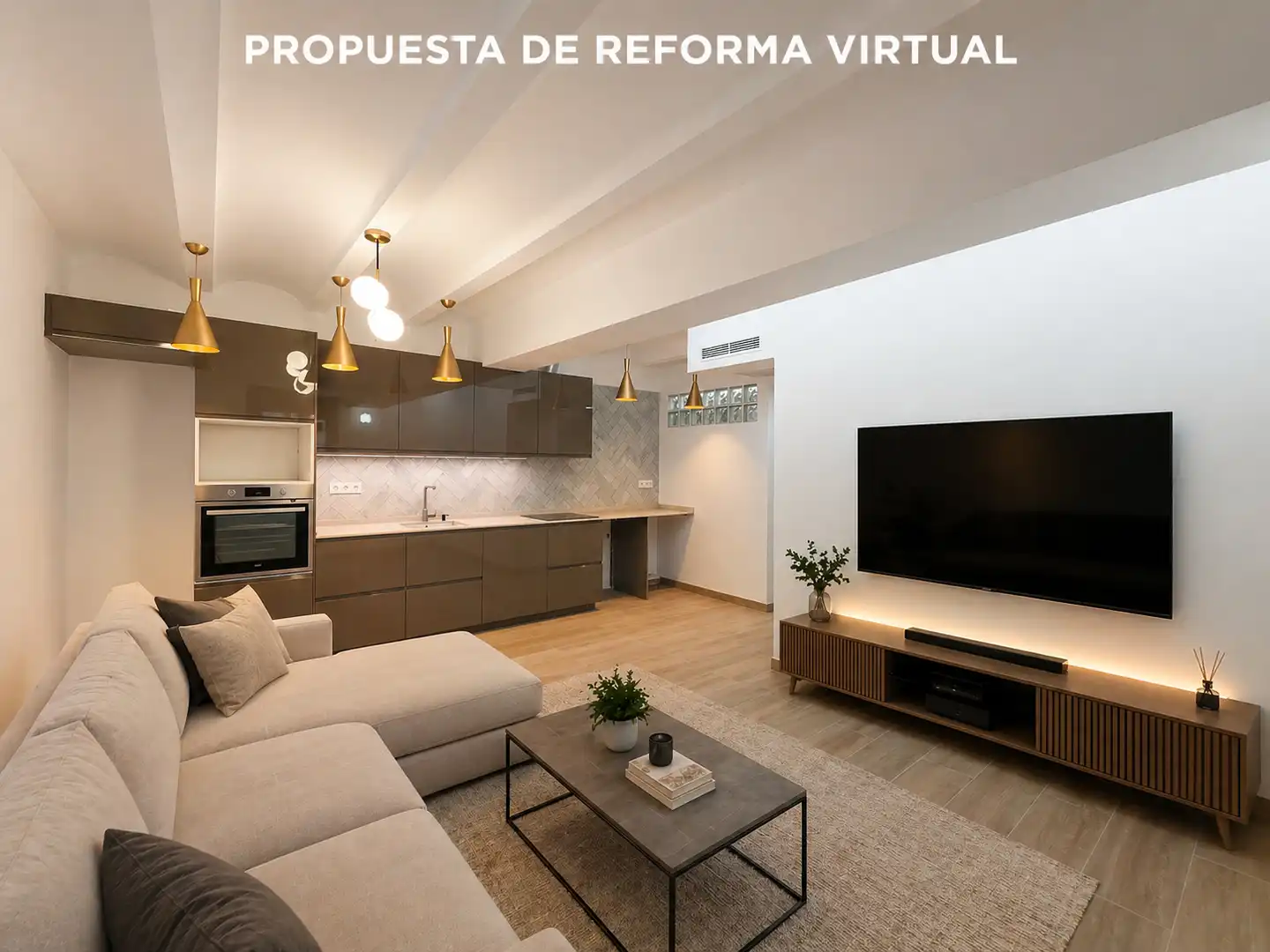 Living room of Ground floor for sale in Castelldefels  with Air Conditioner, Heating and Terrace