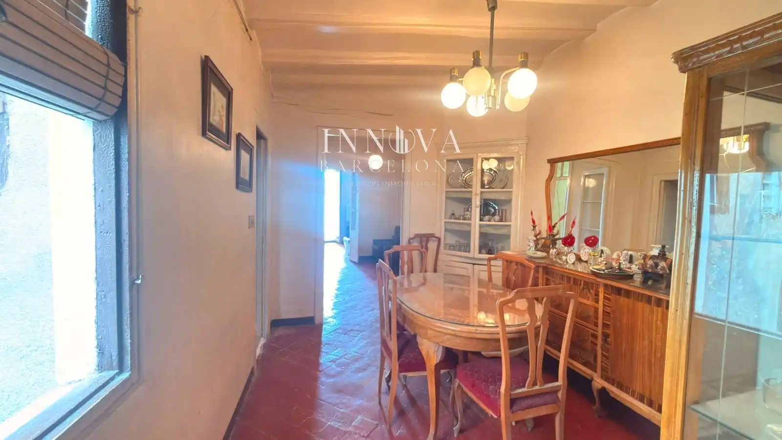 Comedor de Piso en venta en Barcelona con Terraza