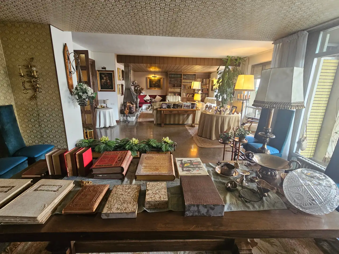 Living room of Flat for sale in Sabadell  with Heating, Parquet flooring and Terrace