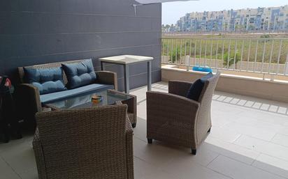 Terrace of Flat for sale in Roquetas de Mar  with Private garden, Terrace and Balcony