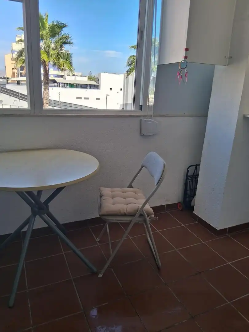 Terrassa de Apartament en venda en Roquetas de Mar amb Aire condicionat, Terrassa i Moblat