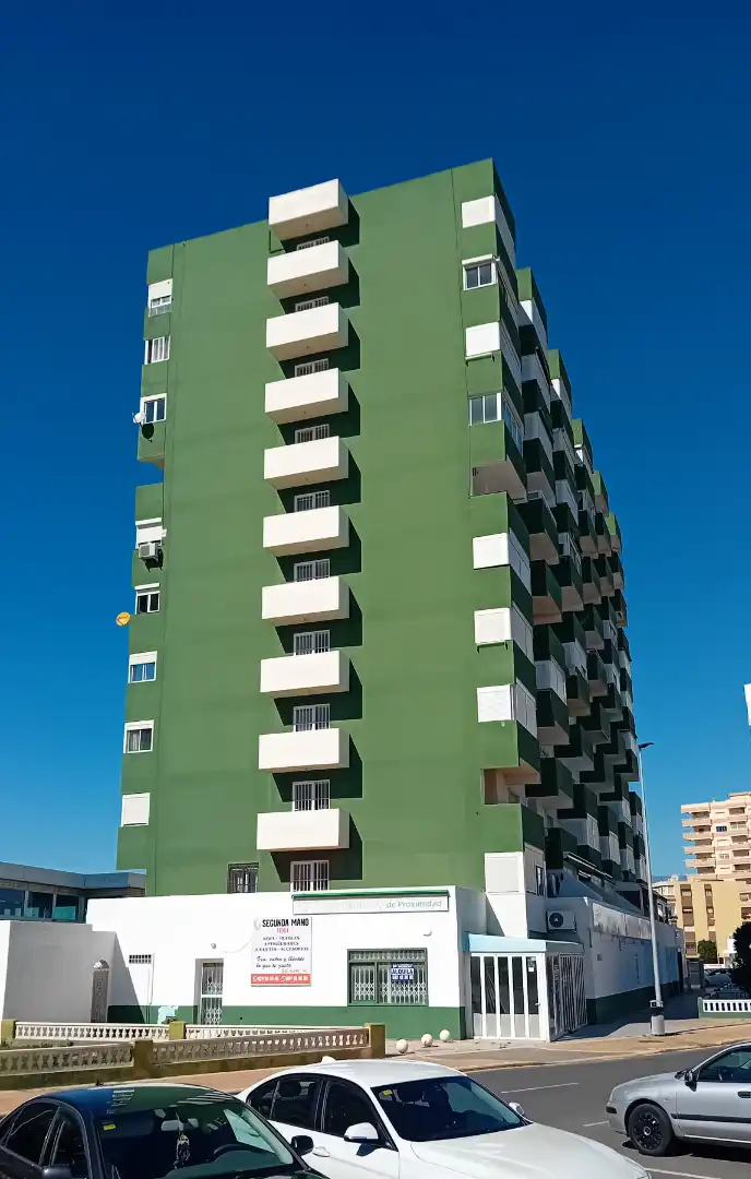 Vista exterior de Apartamento en venta en Roquetas de Mar con Terraza, Amueblado y Horno