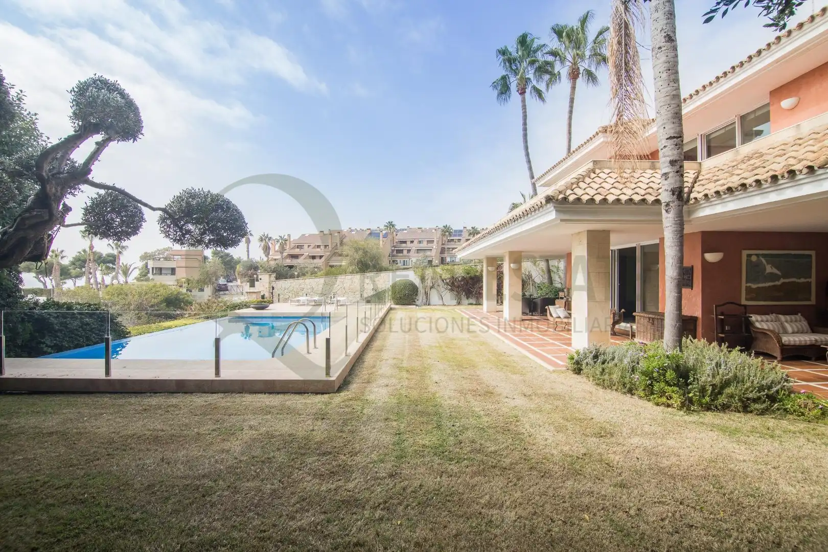 Jardí de Casa o xalet en venda en Alicante / Alacant amb Calefacció, Jardí privat i Terrassa