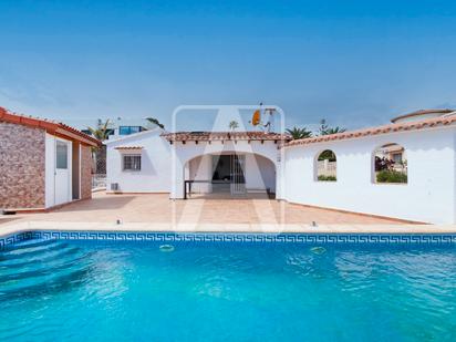 Exterior view of House or chalet for sale in Benissa  with Air Conditioner, Private garden and Terrace