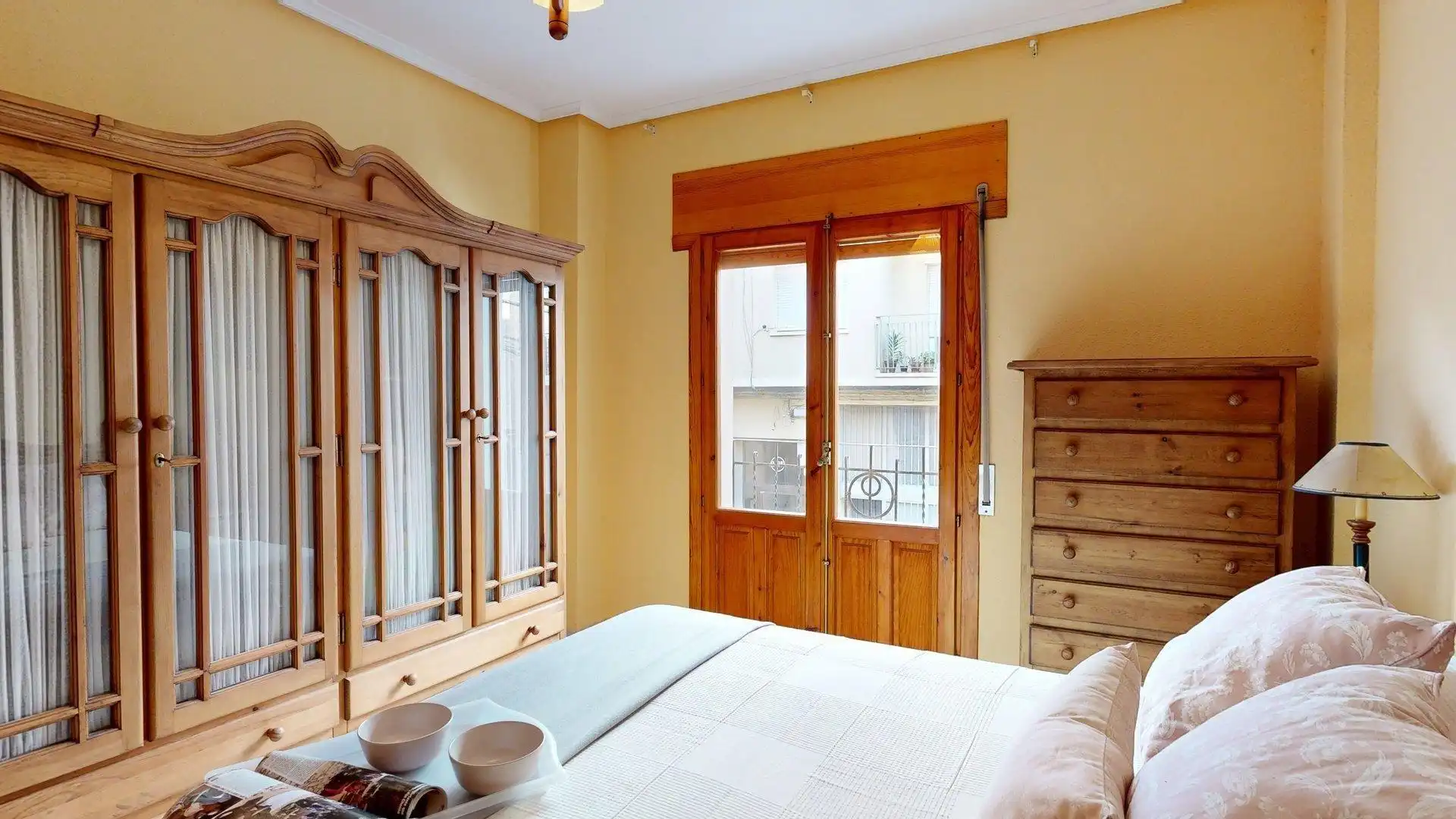 Dormitori de Casa o xalet en venda en Zaragoza amb Calefacció, Terrassa i Moblat