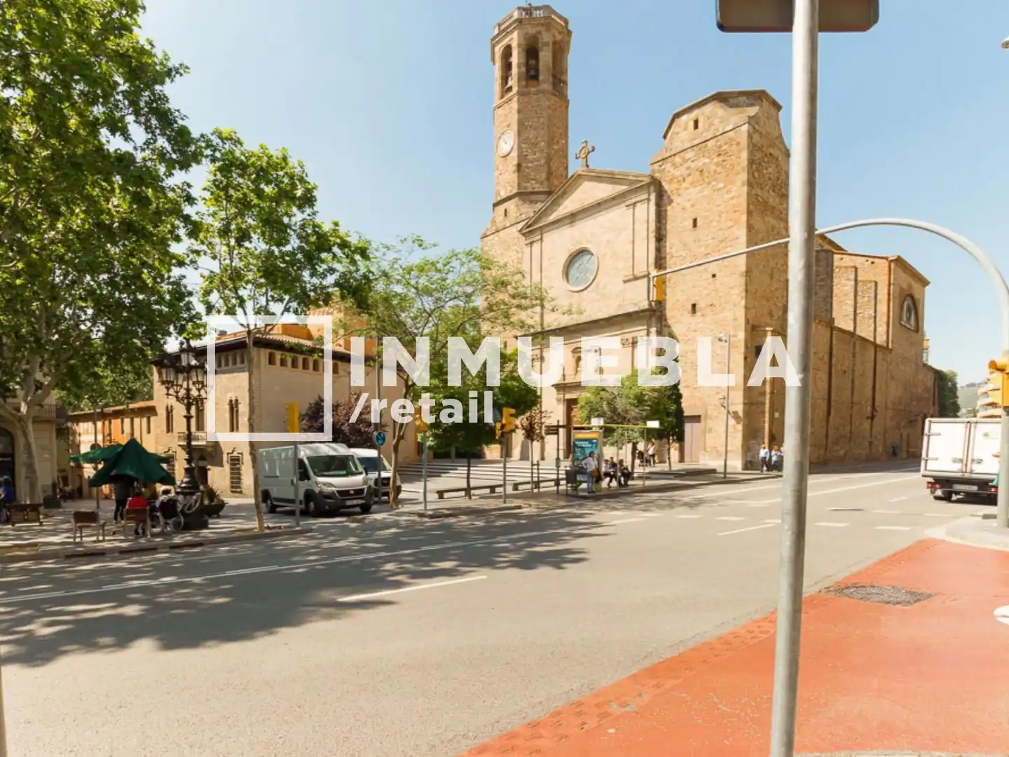 Vista exterior de Local de lloguer en Barcelona amb Aire condicionat