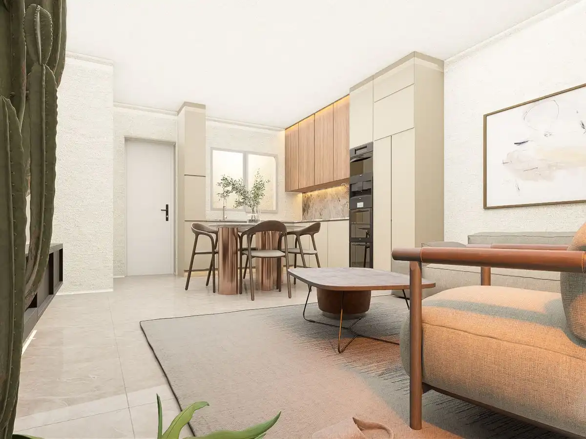 Sala de estar de Apartamento en venta en Pilar de la Horadada con Piscina comunitaria