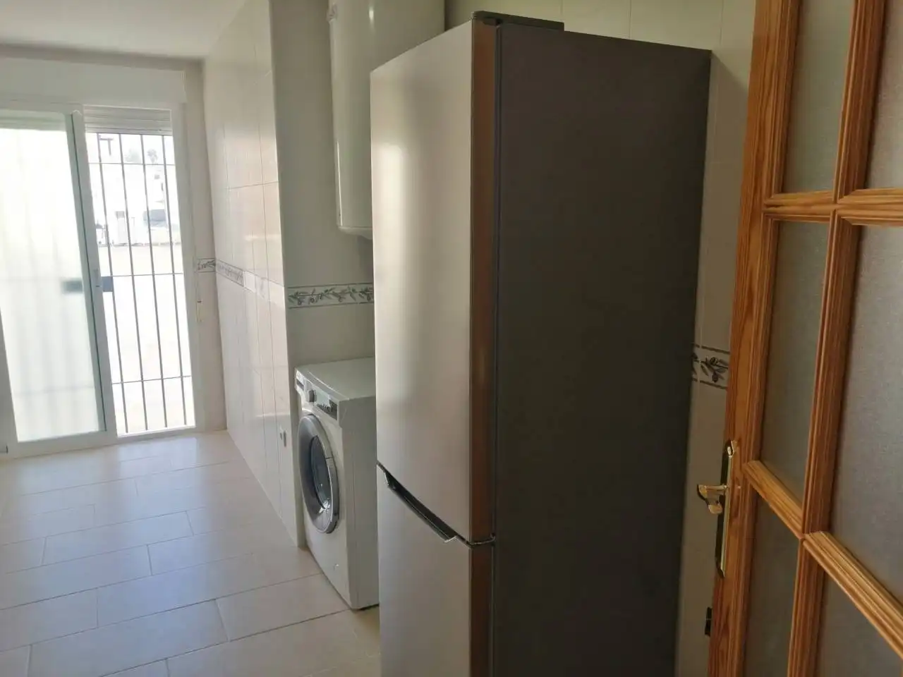 Kitchen of Flat for sale in Villanueva Mesía  with Air Conditioner, Heating and Storage room