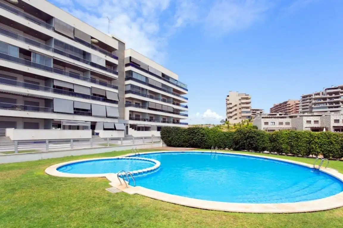 Swimming pool of Apartments for sale in Elche / Elx  with Air Conditioner, Heating and Private garden