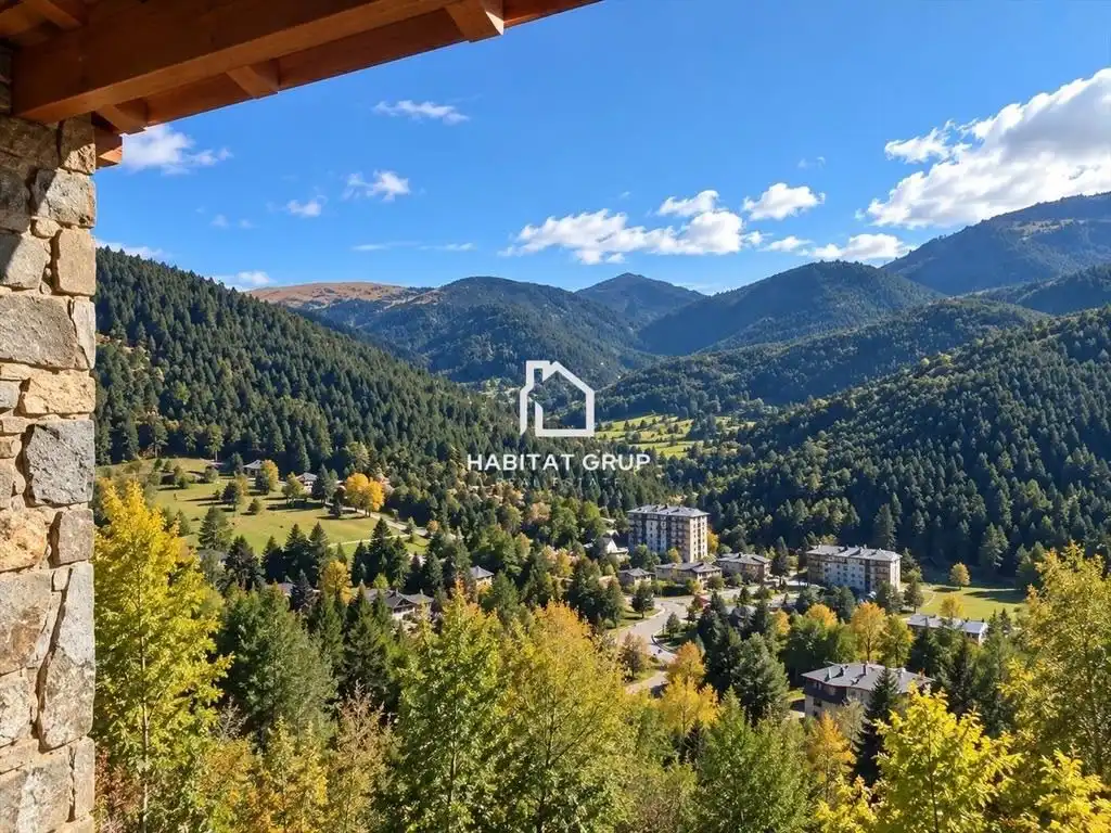 Exterior view of Flat for sale in La Molina