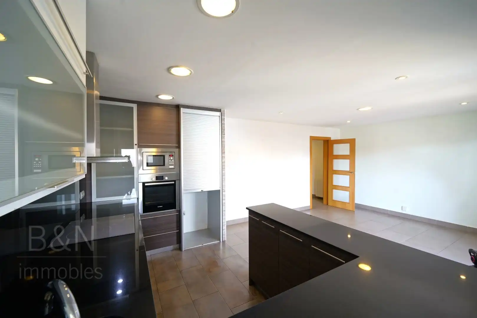 Kitchen of Flat for sale in Terrassa  with Air Conditioner, Heating and Balcony