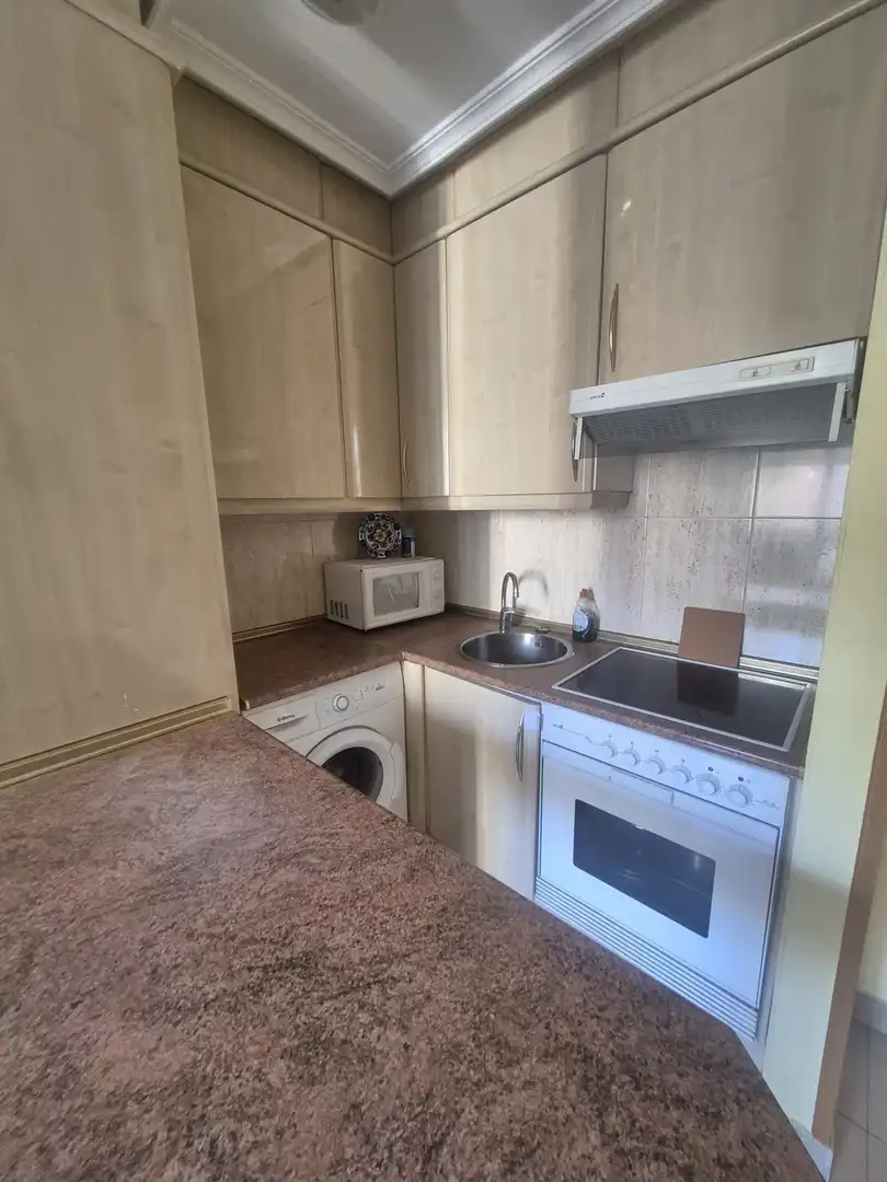 Kitchen of Flat for rent in Ávila  with Heating and Furnished