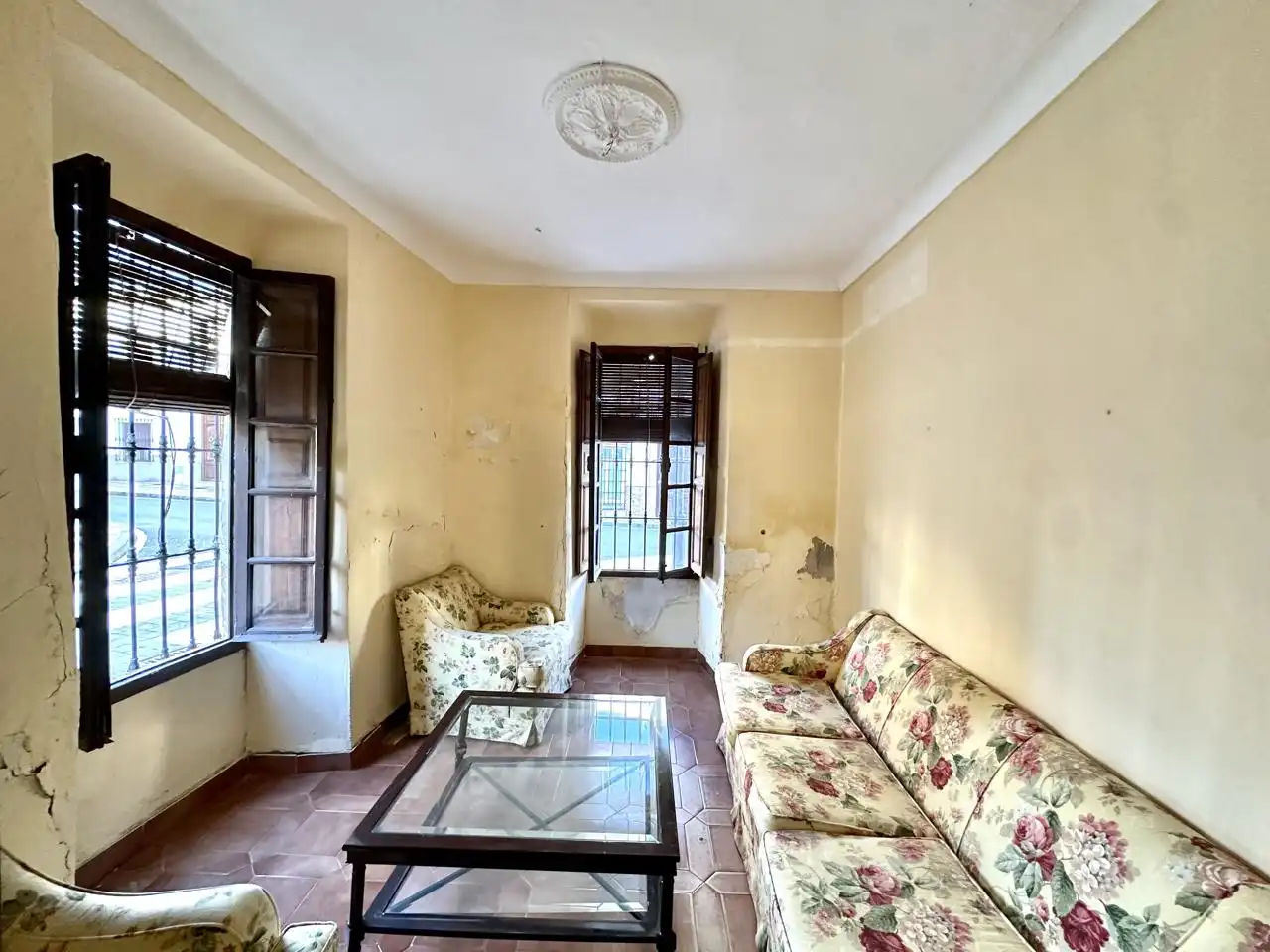 Sala de estar de Casa o chalet en venta en Fuente de Piedra con Balcón