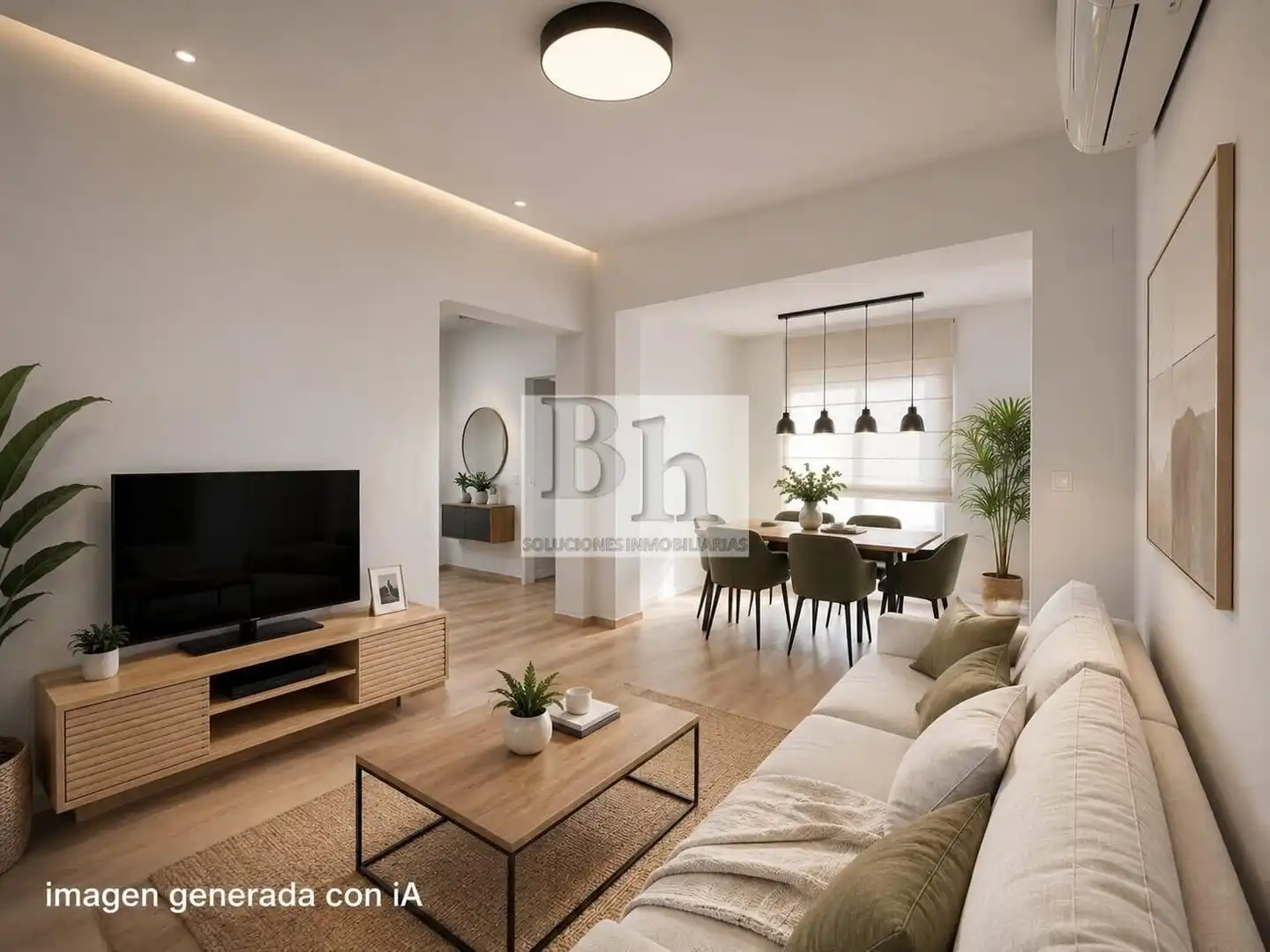 Sala de estar de Piso en venta en Málaga con Aire acondicionado y Calefacción