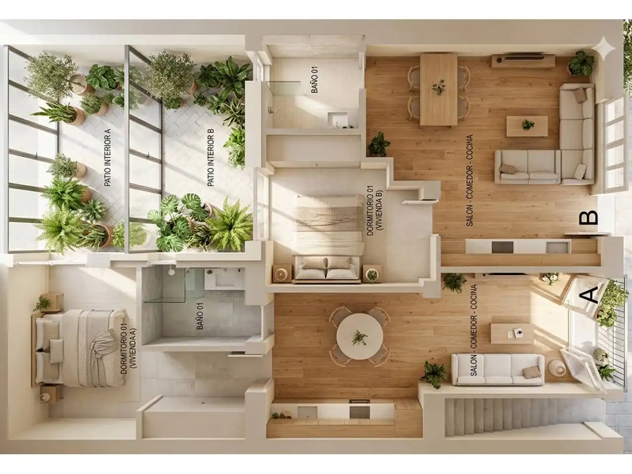 Wohnung zum Verkauf in Elda