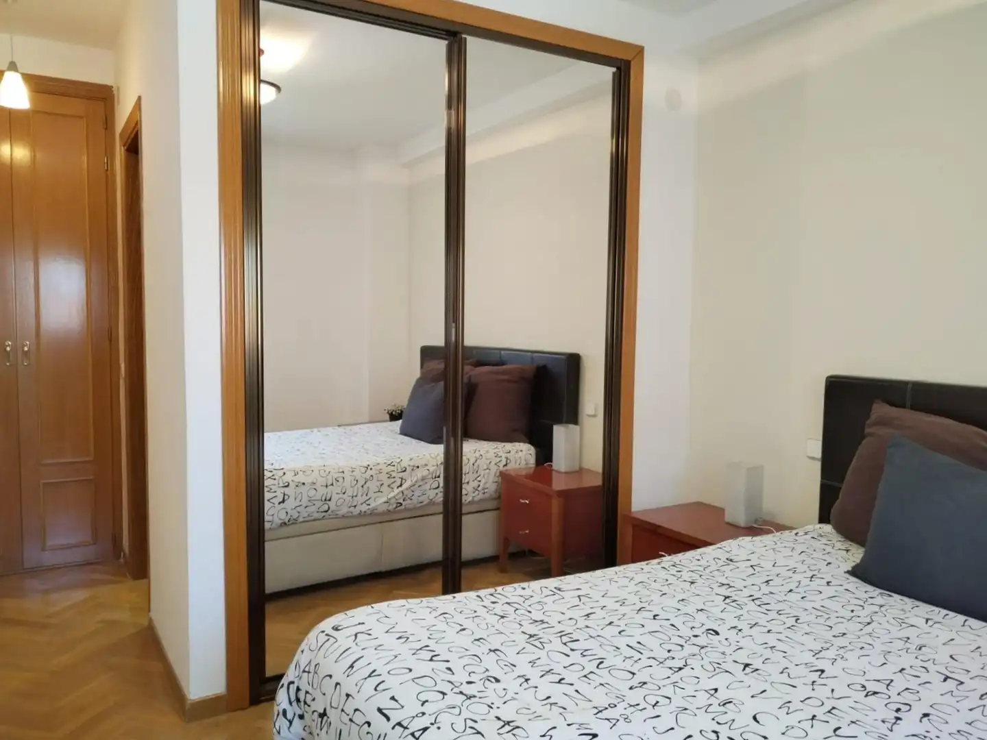 Bedroom of Flat for rent in Arganda del Rey  with Air Conditioner, Heating and Private garden